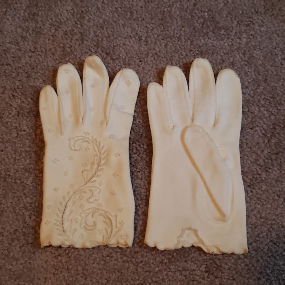 White gloves
